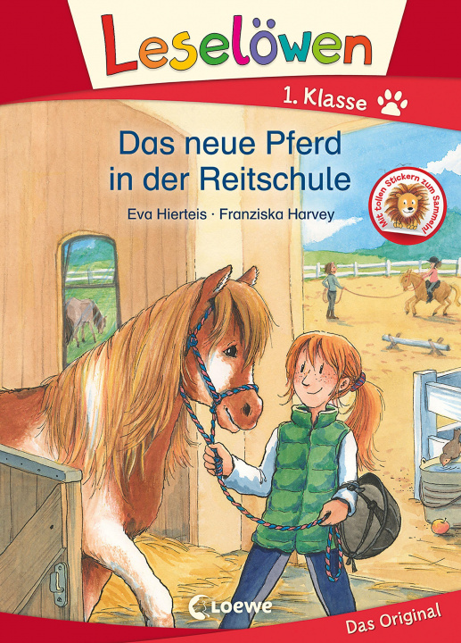 Carte Leselöwen 1. Klasse - Das neue Pferd in der Reitschule Franziska Harvey