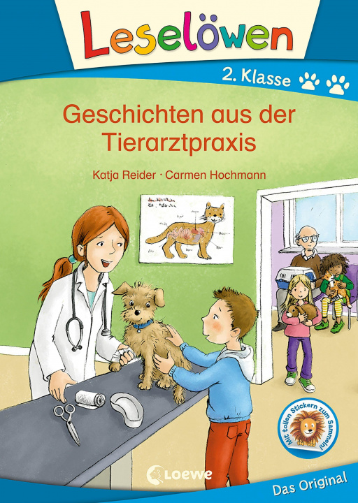 Könyv Leselöwen 2. Klasse - Geschichten aus der Tierarztpraxis Carmen Hochmann