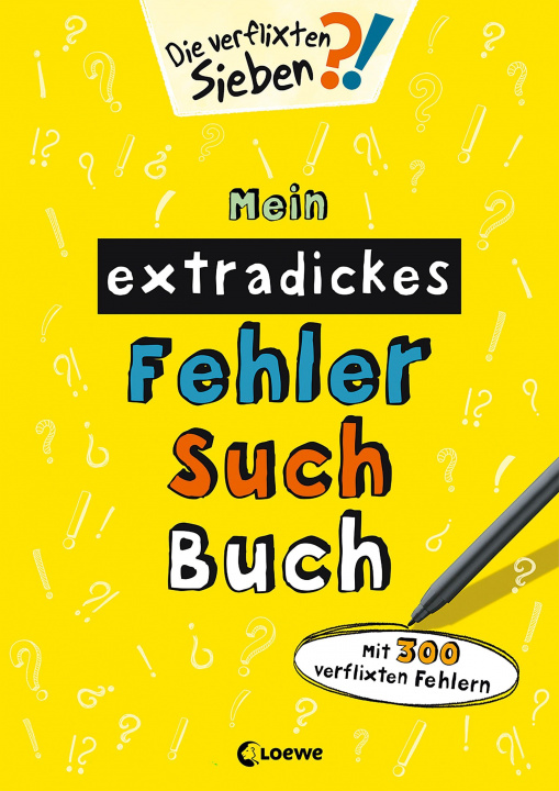 Libro Mein extradickes Fehler-Such-Buch (gelb) 