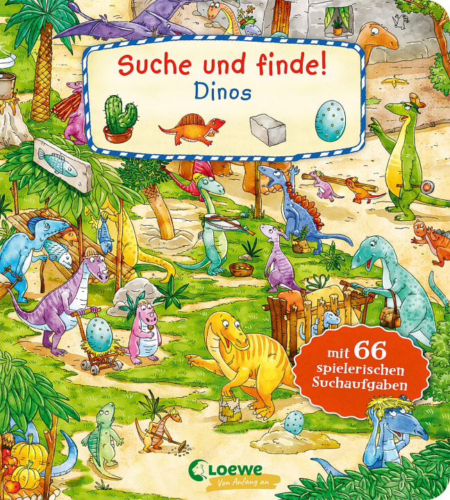 Könyv Suche und finde! - Dinos 