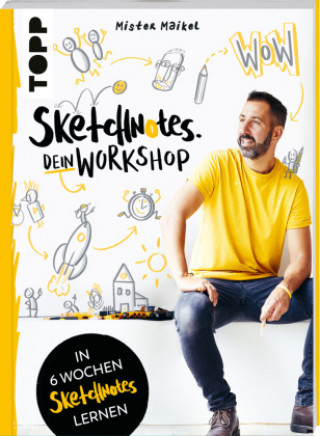 Książka Sketchnotes - Dein Workshop mit Mister Maikel 