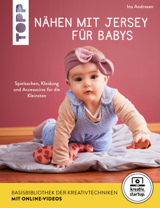 Carte Nähen mit Jersey für Babys (kreativ.startup.) 
