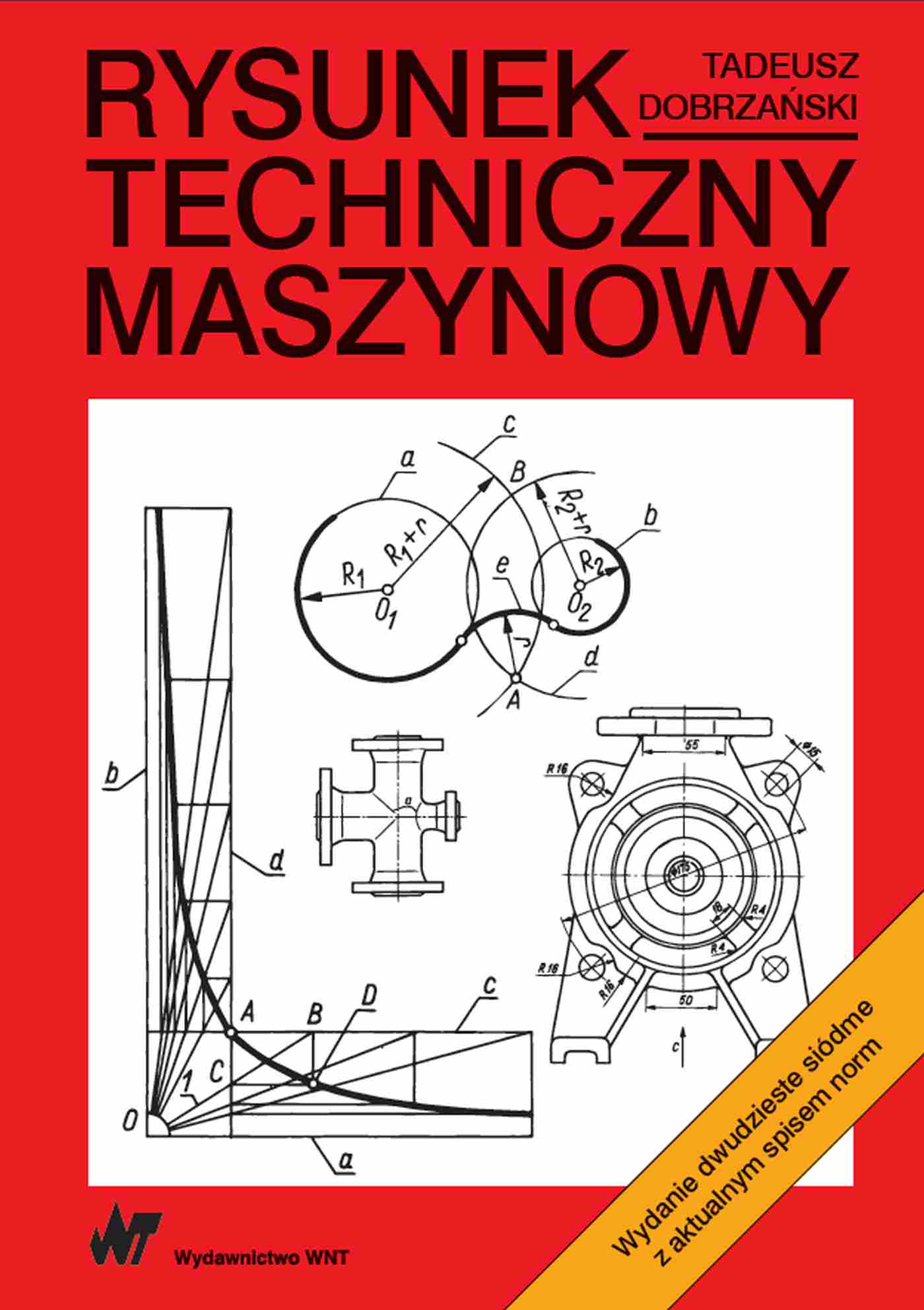 Kniha Rysunek techniczny maszynowy Tadeusz Dobrzański