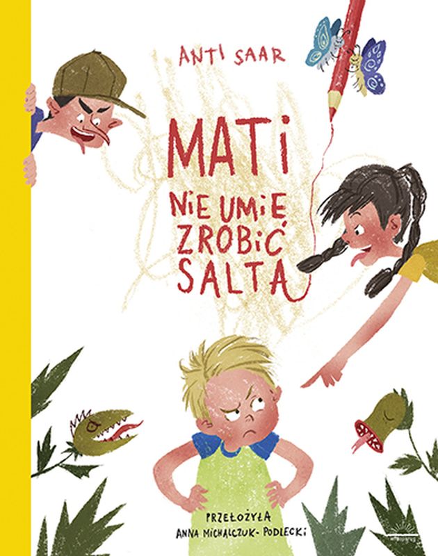 Buch Mati nie umie zrobić salta Anti Saar