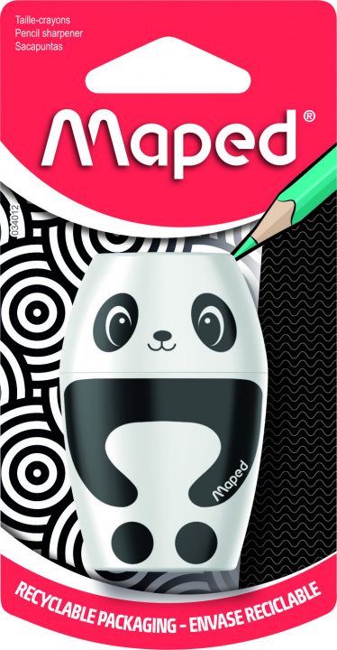 Könyv Temperówka Maped Shaker Shakky 1 otwór Panda blister 