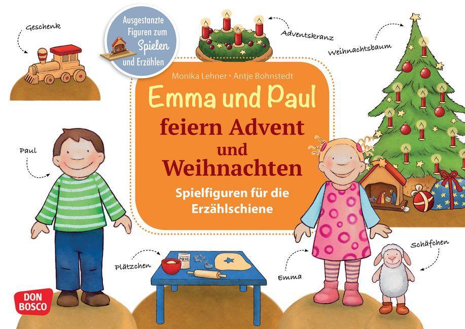Carte Emma und Paul feiern Advent und Weihnachten Antje Bohnstedt