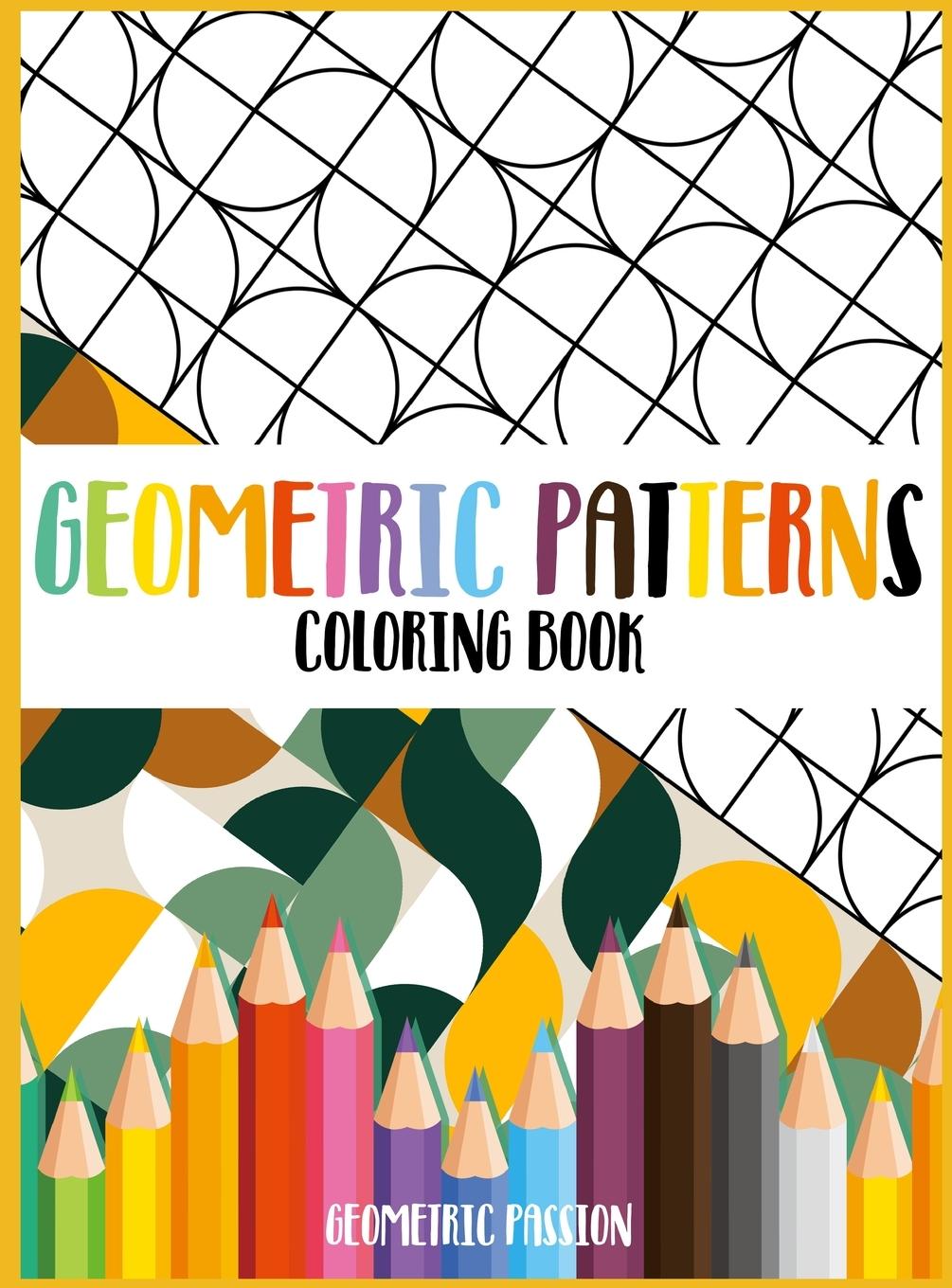 Book Geometric Patterns Coloring Book 