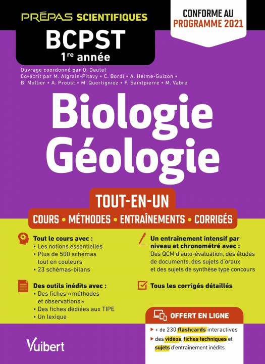 Книга Biologie-Géologie BCPST 1re année - Conforme au nouveau programme 2021 Proust