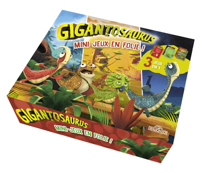 Book Gigantosaurus - Mini-jeux en folie ! collegium
