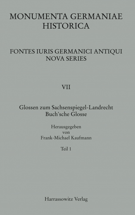Boek Glossen zum Sachsenspiegel-Landrecht 
