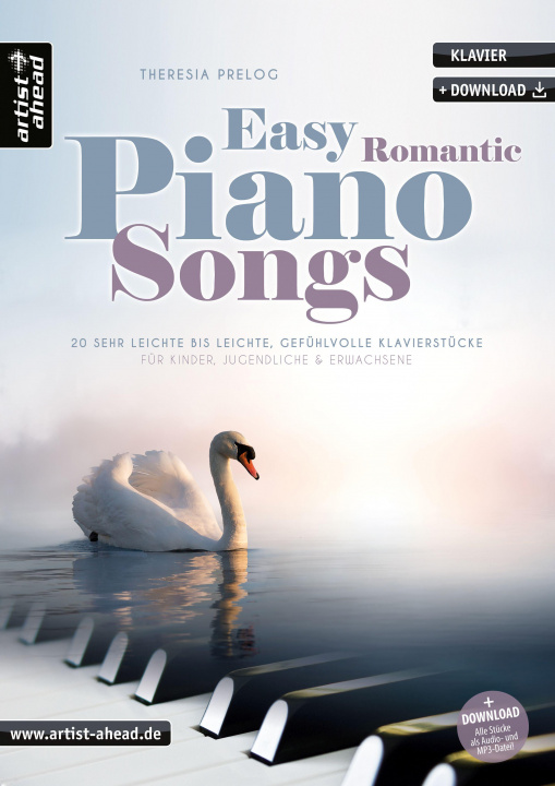 Carte Easy Romantic Piano Songs 