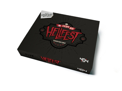 Βιβλίο Escape Box - Hellfest - Évasion pour l'enfer Virgile Iscan