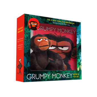 Книга Grumpy Monkey Book and Toy Set Suzanne Lang