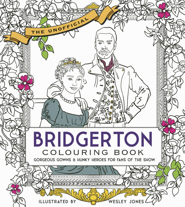 Книга Unofficial Bridgerton Colouring Book 