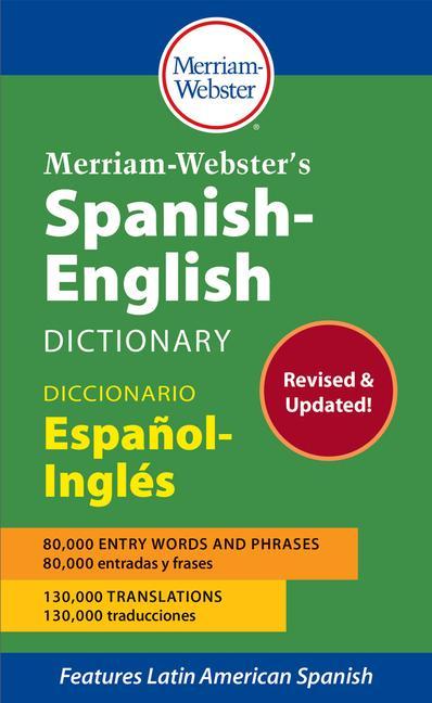 Carte Merriam-Webster's Spanish-English Dictionary 