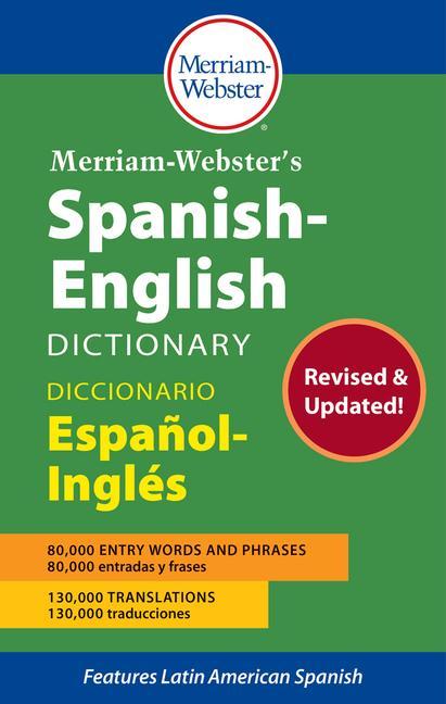 Carte Merriam-Webster's Spanish-English Dictionary 