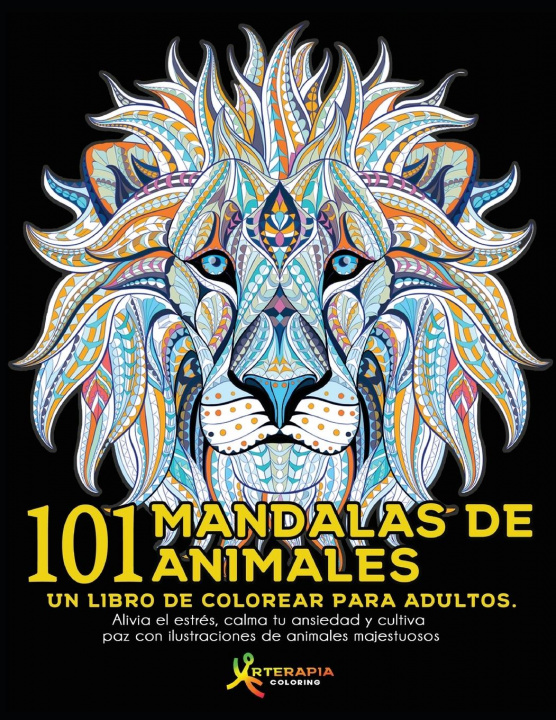 Kniha 101 Mandalas de Animales 