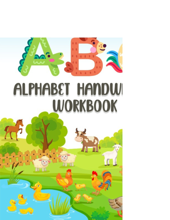 Книга Animals ABC Alphabet Handwriting Workbook Rathmann Deniz Rathmann
