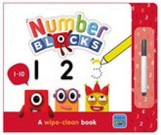 Книга Numberblocks 1-10: A Wipe-Clean Book SWEET CHERRY PUBLISH