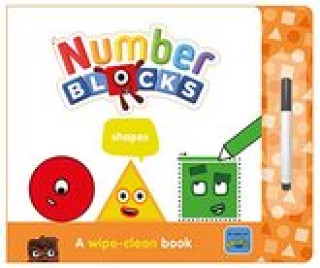 Kniha Numberblocks Shapes: A Wipe-Clean Book SWEET CHERRY PUBLISH