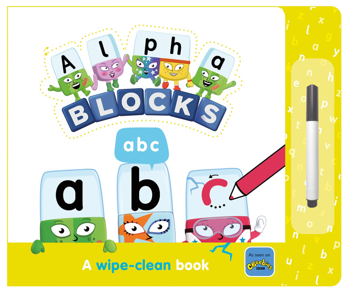 Carte Alphablocks ABC: A Wipe-Clean Book Sweet Cherry Publishing