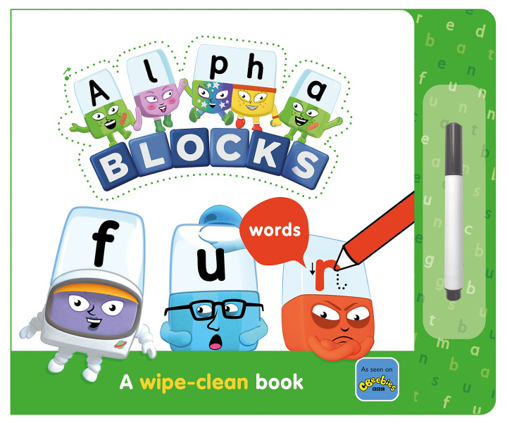 Könyv Alphablocks Words: A Wipe-Clean Book Sweet Cherry Publishing