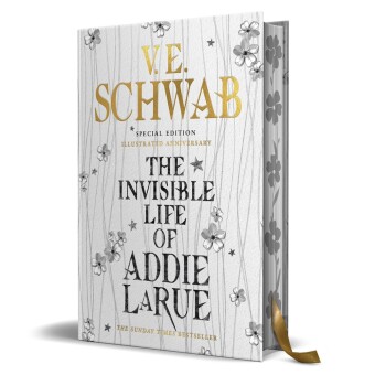 Carte Invisible Life of Addie LaRue - special edition 'Illustrated Anniversary' V. E. Schwab