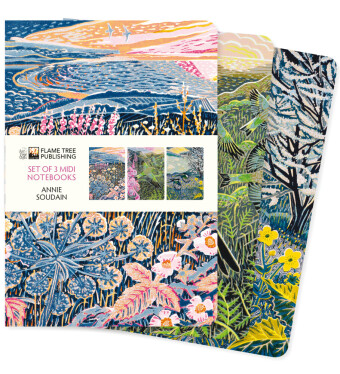 Naptár/Határidőnapló Annie Soudain Set of 3 Midi Notebooks 