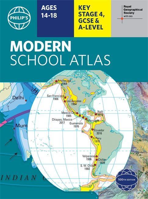 Kniha Philip's RGS Modern School Atlas Philip's Maps