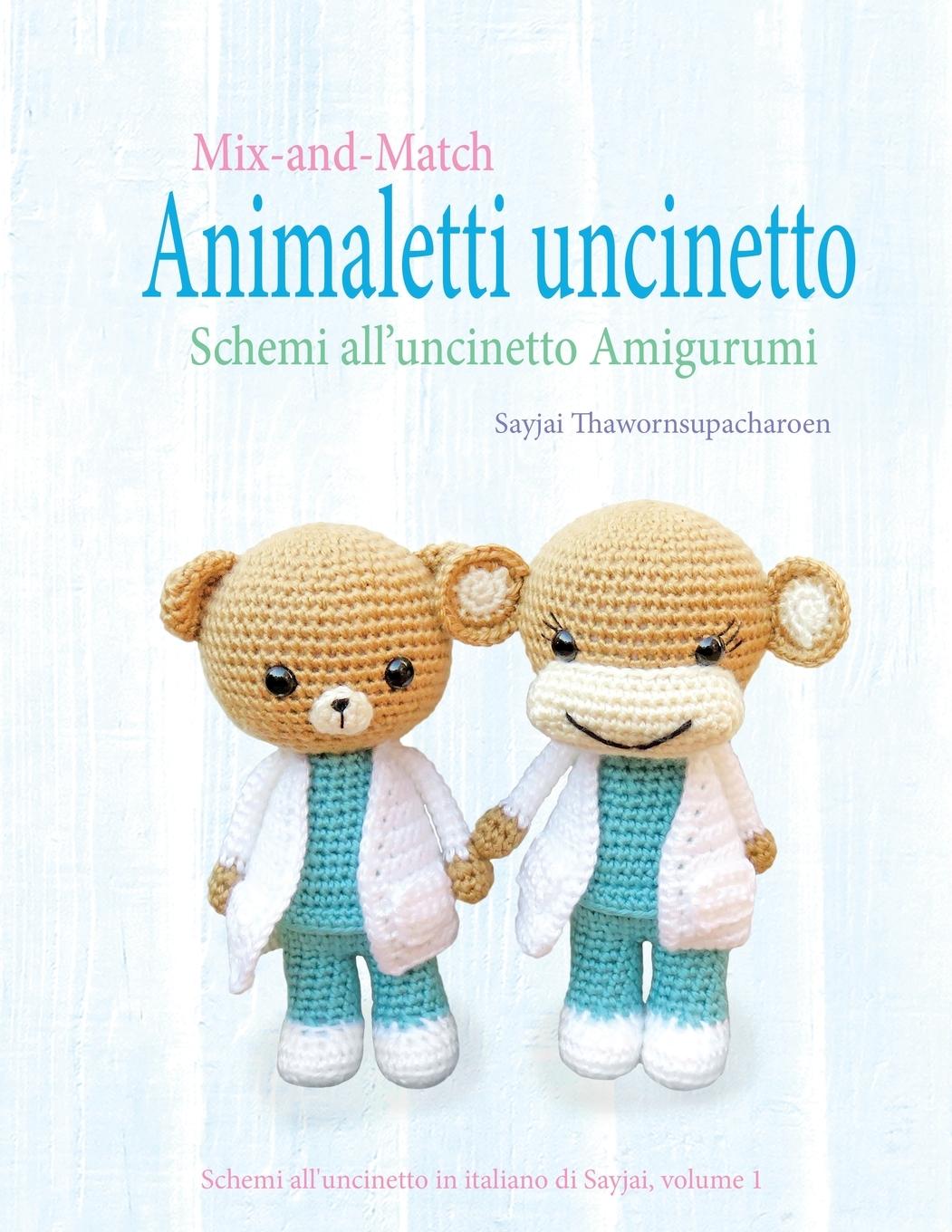 Книга Mix-and-Match Animaletti uncinetto 