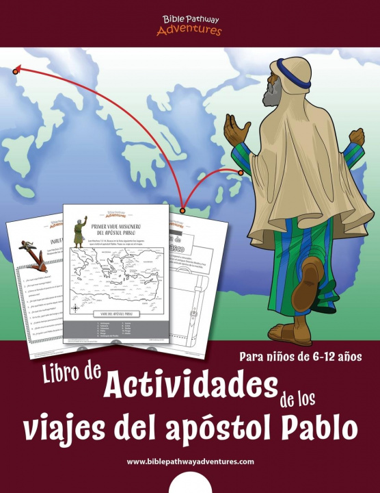 Книга Libro de actividades de los viajes del apostol Pablo 