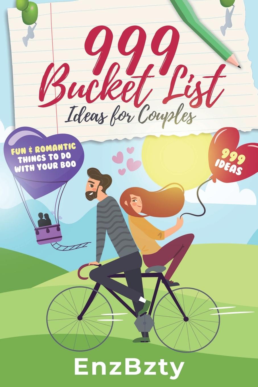 Kniha 999 Bucket List Ideas for Couples 