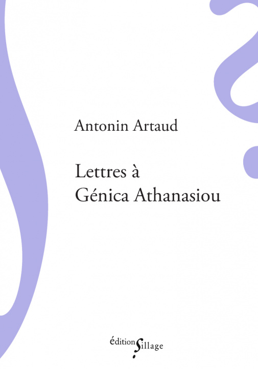 Book Lettres à Génica Athanasiou Artaud