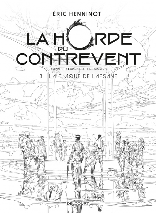 Carte La Horde du contrevent T03 - Edition NB Eric Henninot