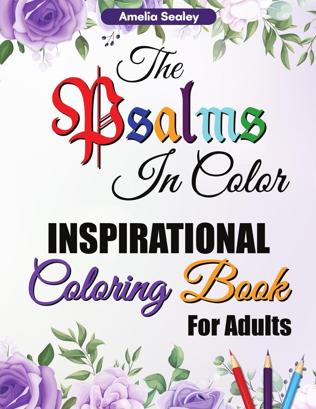 Kniha The Psalms in Color Inspirational Coloring Book for Adults 