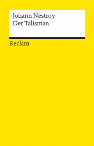 Libro Der Talisman Johann Nestroy