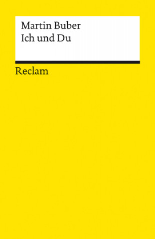 Buch Ich und Du Martin Buber
