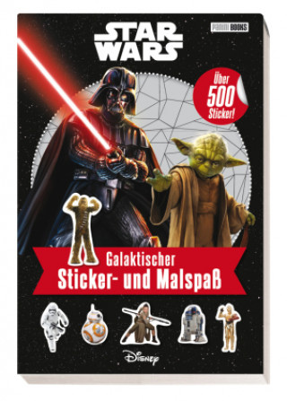 Könyv Star Wars: Galaktischer Sticker- und Malspaß 