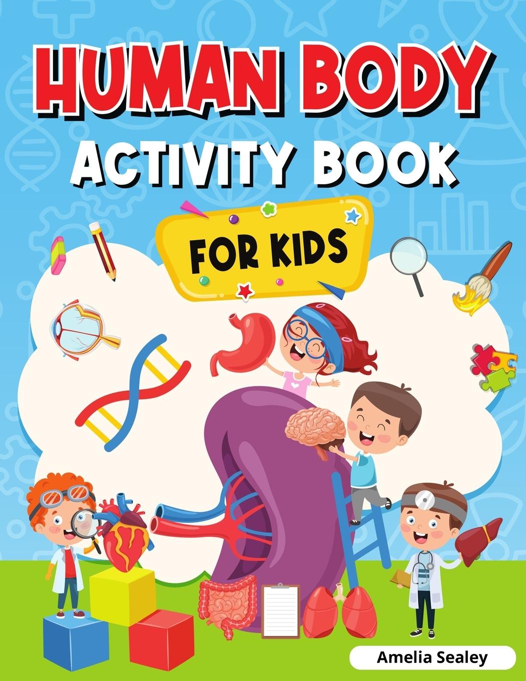 Kniha Human Body Activity Book for Kids 