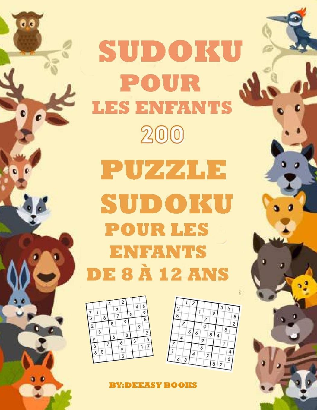 Kniha Livre de Sudoku pour les enfants 