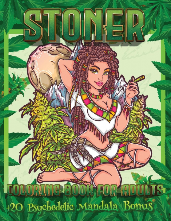 Книга Stoner Coloring Book For Adults 