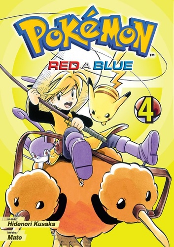 Kniha Pokémon Red a Blue 4 Hidenori Kusaka