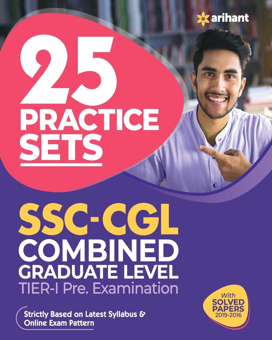 Книга 25 Practice Sets Ssc Combined Graduate Level Tier 1 Pre Exam 2021 Arihant Experts