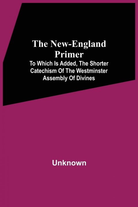 Книга New-England Primer 