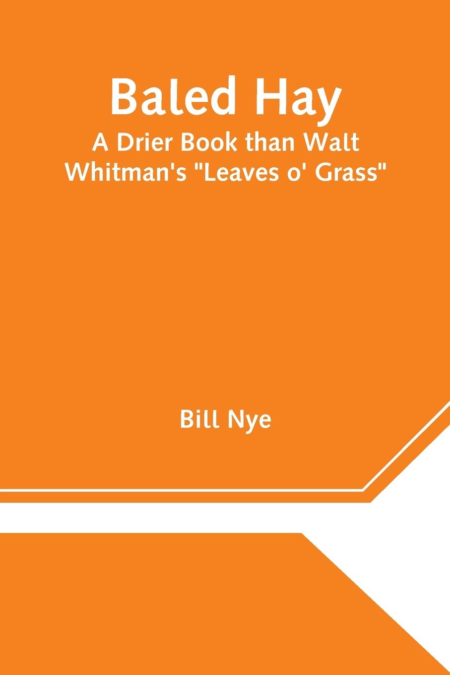 Book Baled Hay Bill Nye