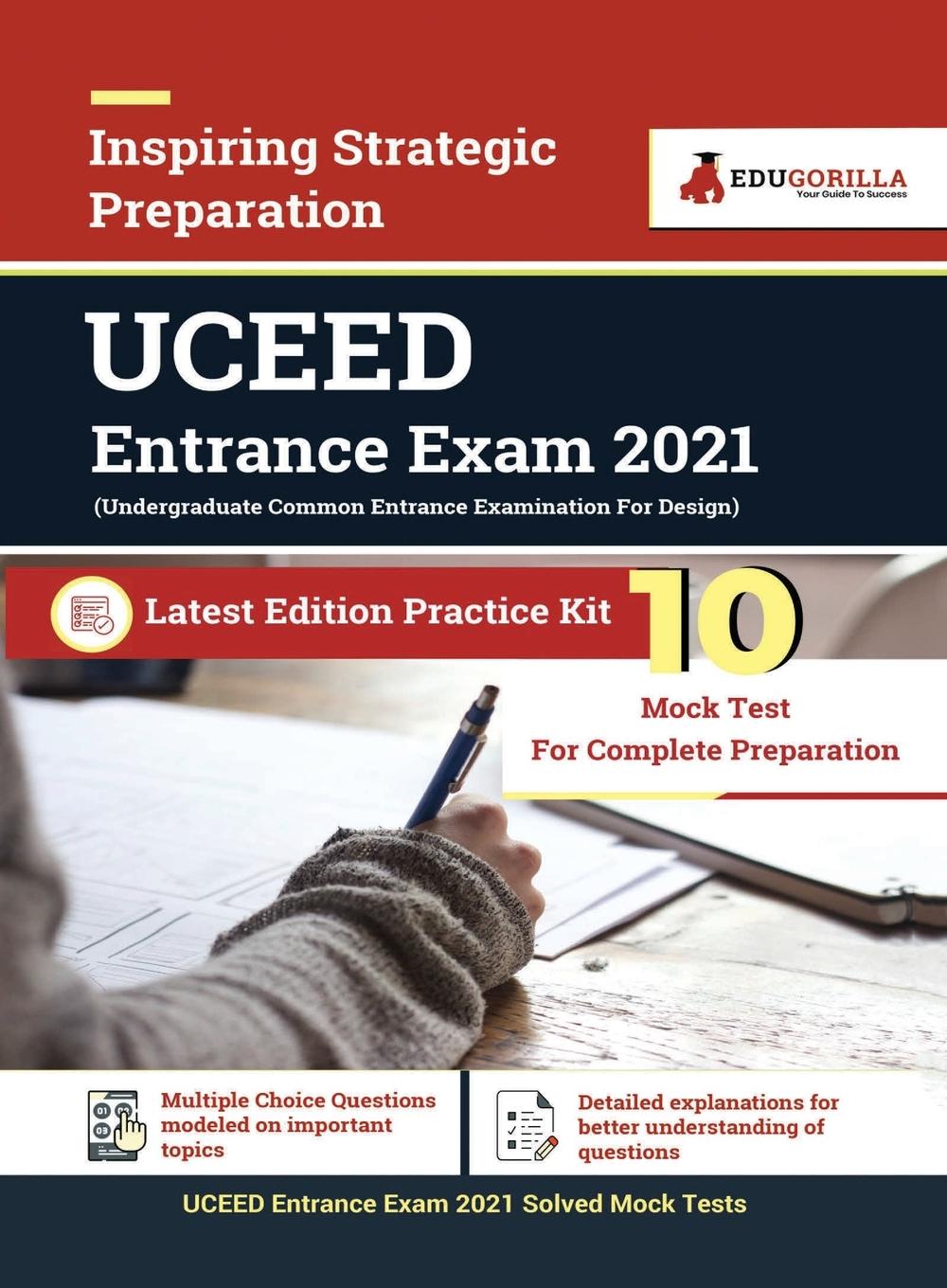 Buch UCEED Entrance Exam 2021 10 Mock Test For Complete Preparation Edugorilla