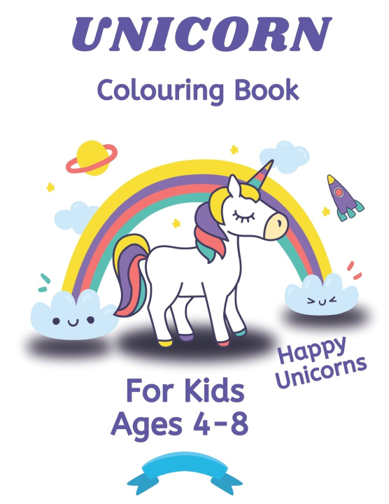 Knjiga UNICORN Colouring Book My Coloring Beautiful Life