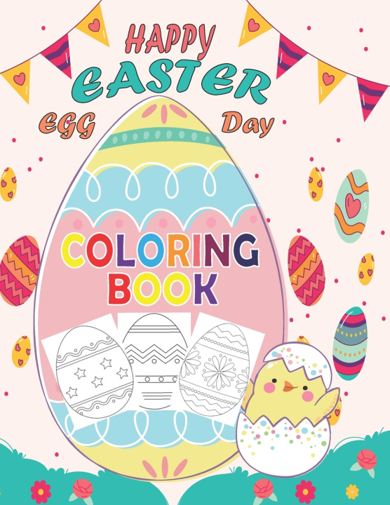 Book Happy Easter Egg Day coloring Book day bookino egg day
