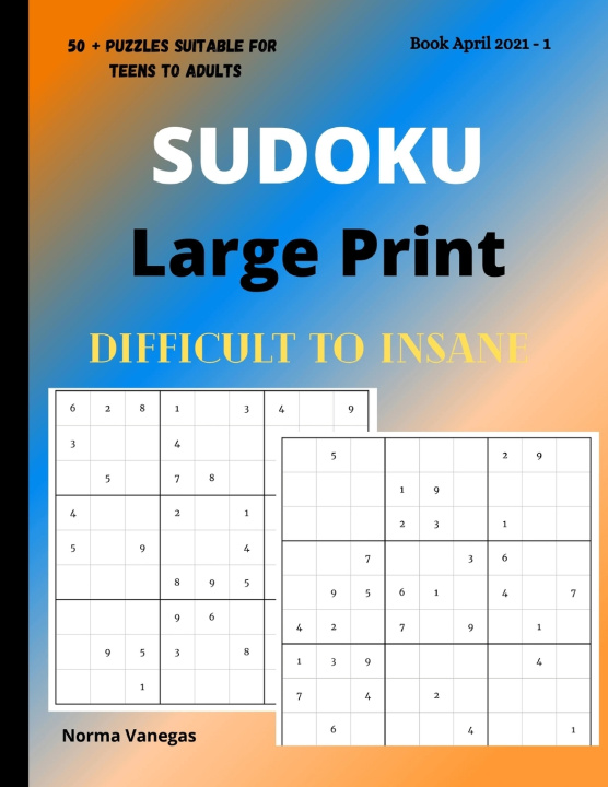 Knjiga Sudoku Vanegas Norma Vanegas