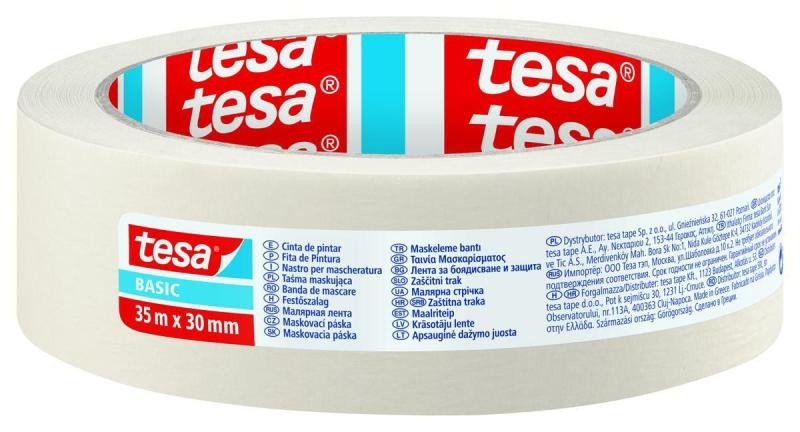 Papírenské zboží Tesa bílá maskovací páska základní 35m x 30 mm 